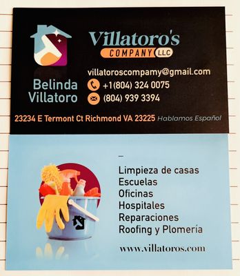 Villatoro’s Company Logo