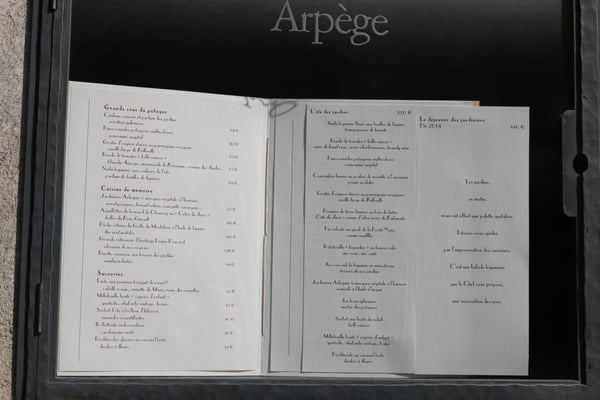 Menu photo 8 L'Arpège Paris, 75