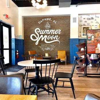 Summer Moon Coffee - tables and chairs in a coffee shop - Coffee Roasteries Near Me - Daphne, Alabama Summer Moon Coffee - tables and chairs in a coffee shop - Coffee Roasteries Near Me - Daphne, Alabama