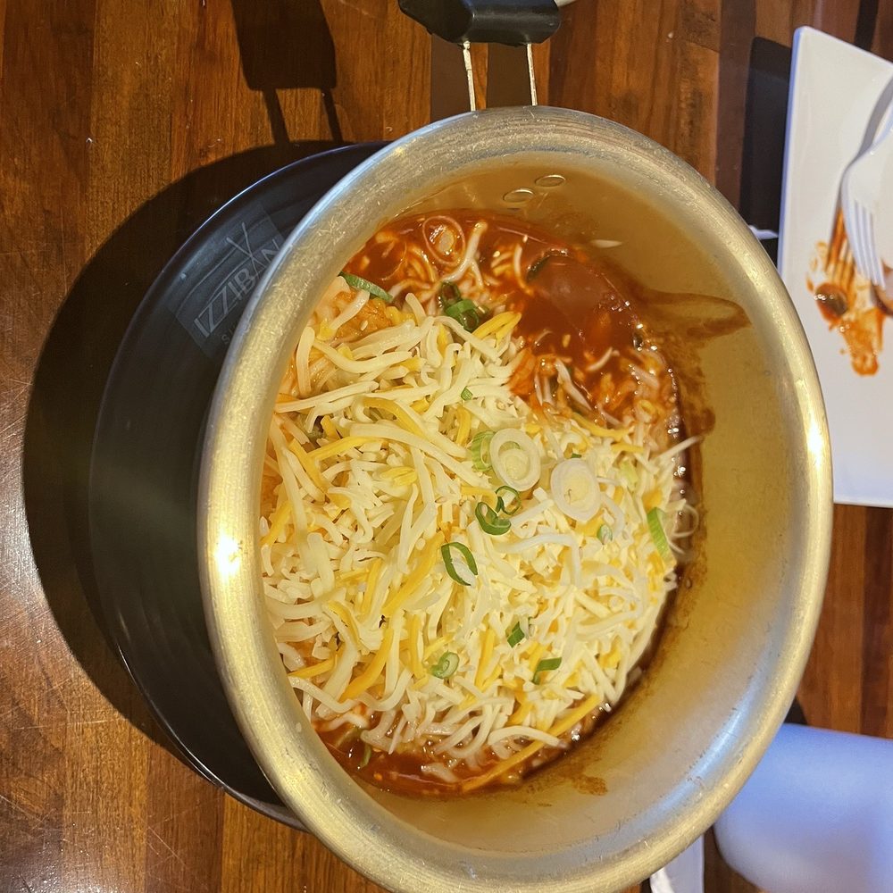 Izzi Korean Kitchen - CHEESE TTEOK-BOKKI - Korean Near Me - Orlando, Florida Izzi Korean Kitchen - CHEESE TTEOK-BOKKI - Korean Near Me - Orlando, Florida