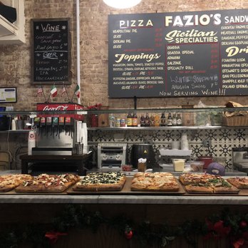 Fazio's - When I see this every 6 months, I am so happy! - Pizza Near Me - Brooklyn, New York