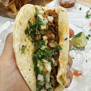 Rivas Taqueria - Ground Beef taco - Mexican Near Me - Wallingford, Connecticut