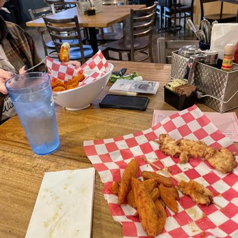 Easy Rider Diner - The hot honey chicken skewers - Comfort Food Near Me - Indianapolis, Indiana