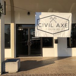 Civil Axe Throwing - Entrance