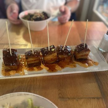 Blaze - Pork belly lollipops - Burgers Near Me - Bar Harbor, Maine