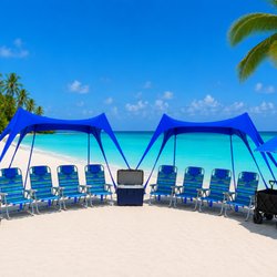 Beach Equipment Rentals - 8 Person Beach Bundle Standard
