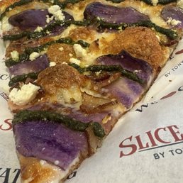 Purple Potato slice Purple Potato slice