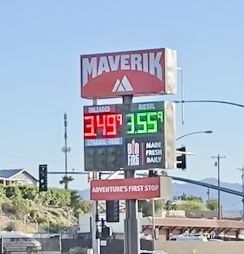 Maverik Adventure's First Stop Logo