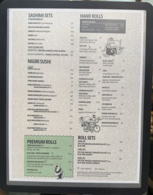 Menu photo 3 Nori Bar - Waikiki Honolulu, HI Menu photo 3 Nori Bar - Waikiki Honolulu, HI