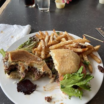 Stacked, A Montana Grill - Started eating what I thought would be a world class burger. - New American Near Me - Billings, Montana
