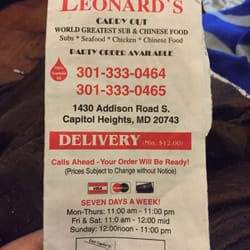 Jerry Leonard's Carry Out