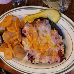 Open Faced Reuben