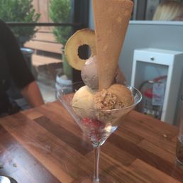 Homemade Ice Cream Trio Homemade Ice Cream Trio