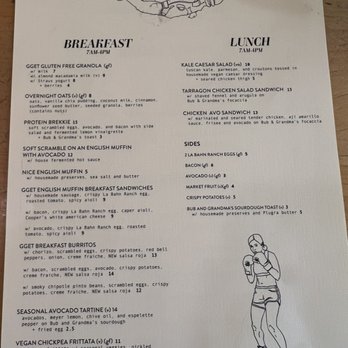 Go Get Em Tiger - Food menu 6/26 - Coffee & Tea Near Me - Los Feliz, California Go Get Em Tiger - Food menu 6/26 - Coffee & Tea Near Me - Los Feliz, California
