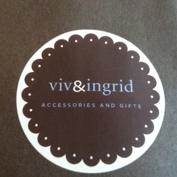 viv&ingrid - Shopping bag sticker - Jewelry Near Me - Berkeley, California viv&ingrid - Shopping bag sticker - Jewelry Near Me - Berkeley, California
