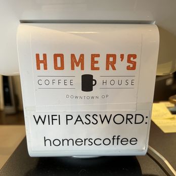 Homer's Coffee House - Know your tech deets. - Coffee & Tea Near Me - Overland Park, Kansas