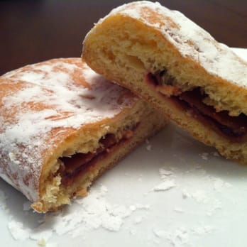 SloDoCo Donuts - Peanut Butter and Jelly Pillow (Inside Look) - Donuts Near Me - San Luis Obispo, California