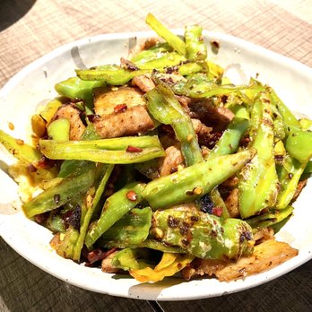 Uluh - Stir fry Stir Fried Pork Belly with Egg - Tea Rooms Near Me - New York, New York