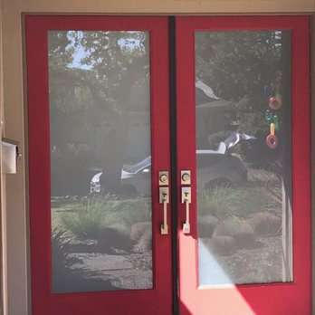 A Better Window Repair - Completion of the double doors with privacy glass - Windows Installation Near Me A Better Window Repair - Completion of the double doors with privacy glass - Windows Installation Near Me