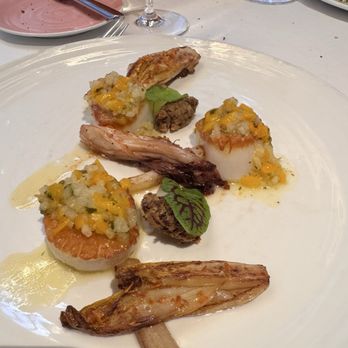 Le Pavillon - Scallops dish - French Near Me - New York, New York