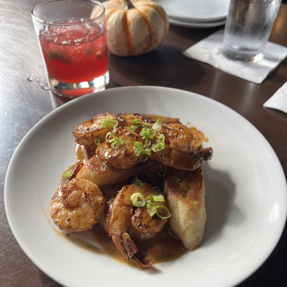Postero - Nola BBQ shrimp Toast - absolutely mouth watering. - New American Near Me - Hendersonville, North Carolina Postero - Nola BBQ shrimp Toast - absolutely mouth watering. - New American Near Me - Hendersonville, North Carolina