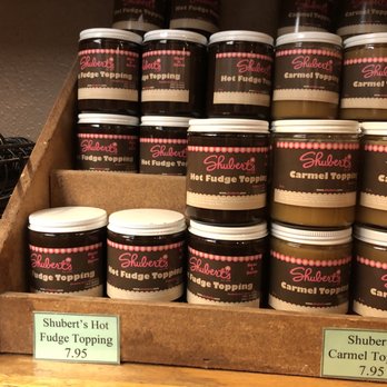 Shubert's Ice Cream & Candy - Fudge toppings - Candy Stores Near Me - Chico, California Shubert's Ice Cream & Candy - Fudge toppings - Candy Stores Near Me - Chico, California
