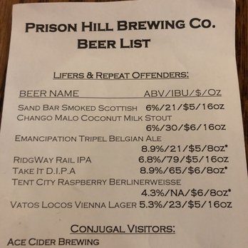 Prison Hill Brewing - New American Near Me - Yuma, Arizona