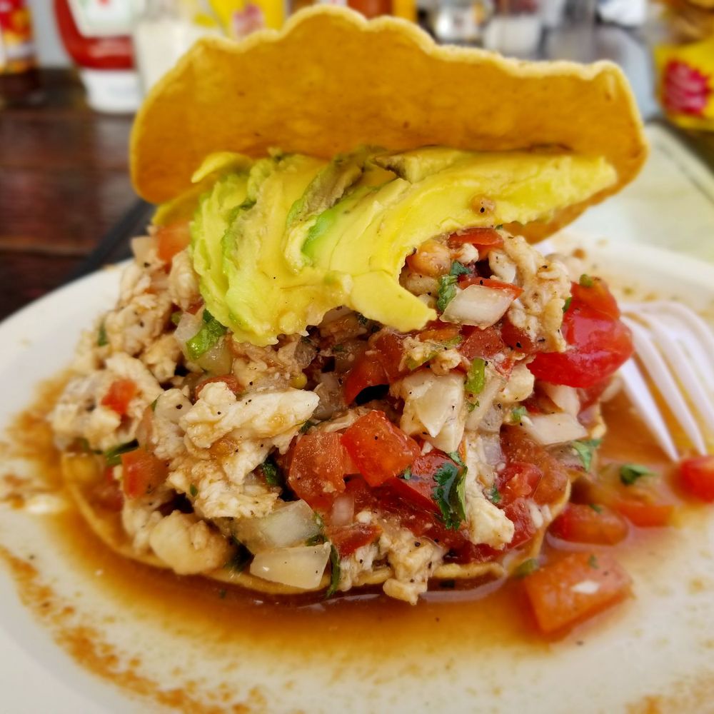 Pescado tostada Pescado tostada