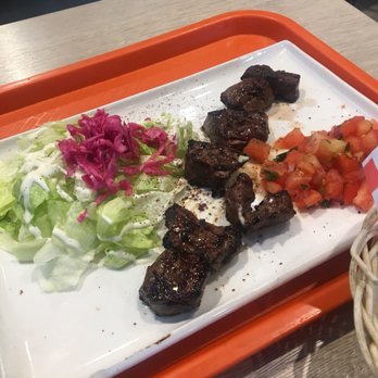 Naan and Kabob - Beef Steak Kabob with Salad - Afghan Near Me - Scarborough, Ontario Naan and Kabob - Beef Steak Kabob with Salad - Afghan Near Me - Scarborough, Ontario