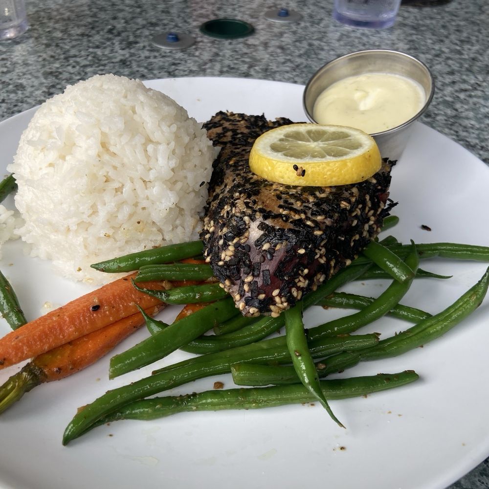 Nico's Pier 38 - FURIKAKE PAN SEARED AHI - Seafood Near Me - Honolulu, Hawaii