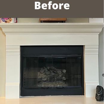 Exceptional Fire - Before: fireplace - Fireplace Services Near Me - Laguna Hills, California