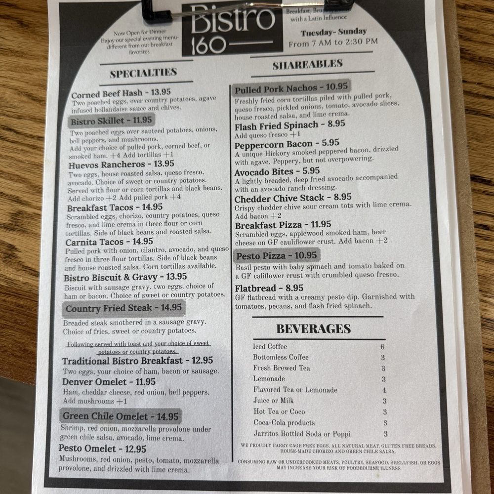 Bistro 160 - Breakfast & Brunch Near Me - Nixa, Missouri Bistro 160 - Breakfast & Brunch Near Me - Nixa, Missouri