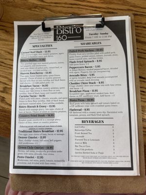 Menu photo 2 Bistro 160 Nixa, MO