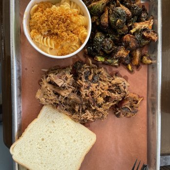 Blue Oak BBQ - Pulled Pork Plate - Barbeque Near Me - New Orleans, Louisiana Blue Oak BBQ - Pulled Pork Plate - Barbeque Near Me - New Orleans, Louisiana