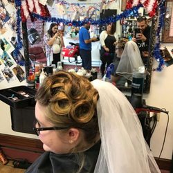 Panamerica Hair Salon and Barbershop - Wedding up do