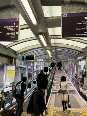 Central-Mid-Levels Escalators by null