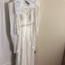 My wedding dress - they did a fabulous job! My wedding dress - they did a fabulous job!