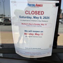 PostalAnnex - Business closed without notifying customers