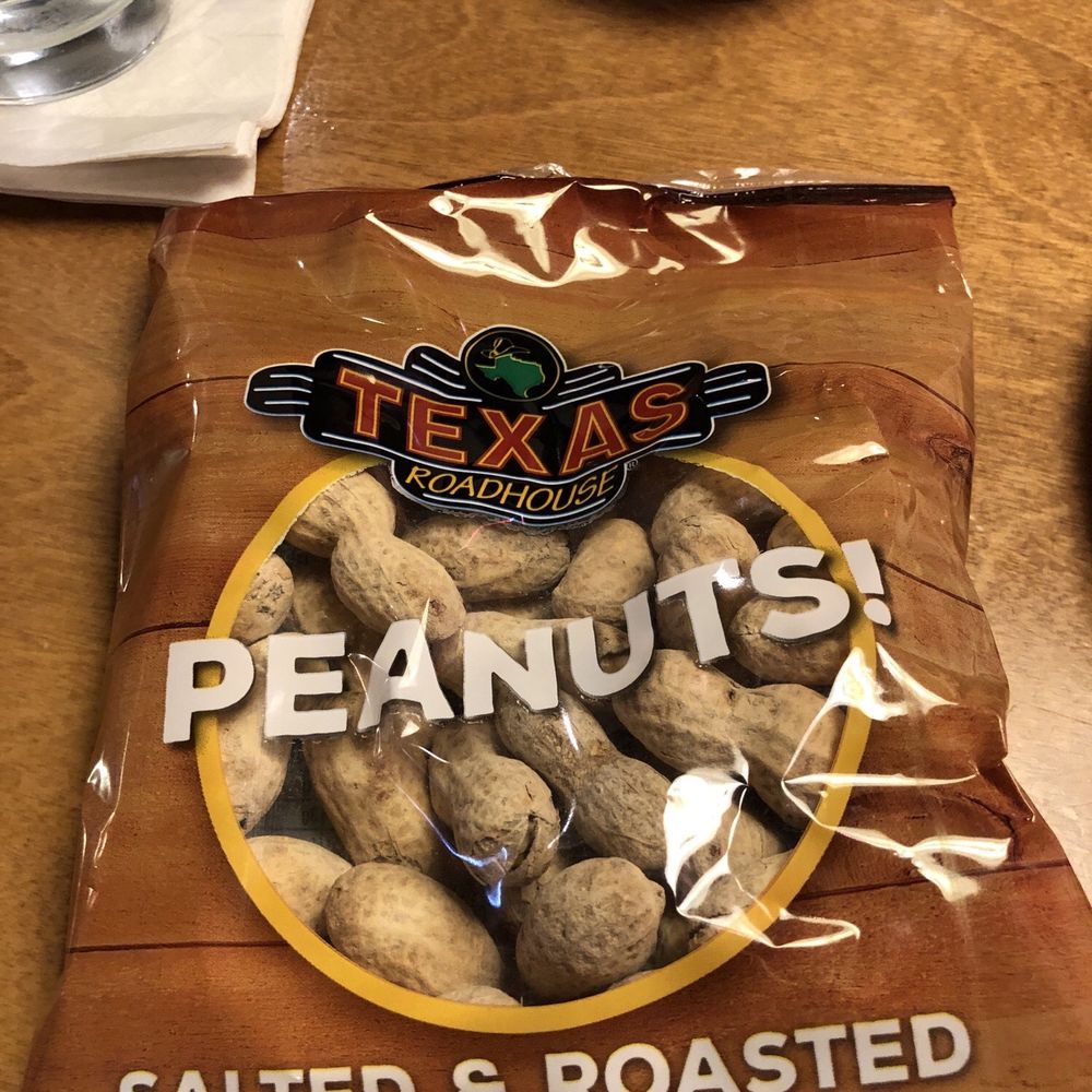 Texas Roadhouse - They serve their peanuts like this now - Steakhouses Near Me - Coon Rapids, Minnesota