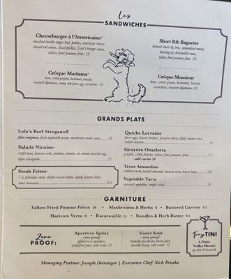 Menu photo 1 Lola’s Bistro Chagrin Falls, OH