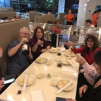 Ushio Sushi - Bottoms up!! It was very good sake!! - Sushi Bars Near Me - Davie, Florida Ushio Sushi - Bottoms up!! It was very good sake!! - Sushi Bars Near Me - Davie, Florida