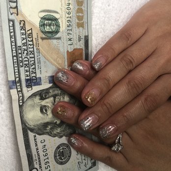 Nadya’s Salon & Spa - Jessica said my nails look like money instead of Christmas, I think they look like both - Hair Salons Near Me - Albuquerque, New Mexico Nadya’s Salon & Spa - Jessica said my nails look like money instead of Christmas, I think they look like both - Hair Salons Near Me - Albuquerque, New Mexico