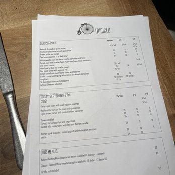 TriCiclo - Tapas Bars Near Me - Madrid, M TriCiclo - Tapas Bars Near Me - Madrid, M