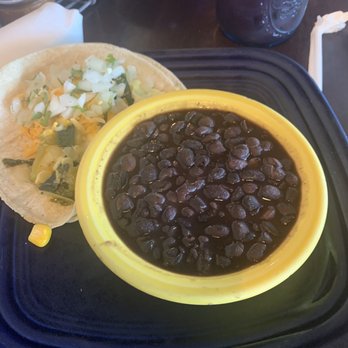 Green Chile Kitchen - Black beans (yum!) - Mexican Near Me - Yukon, Oklahoma