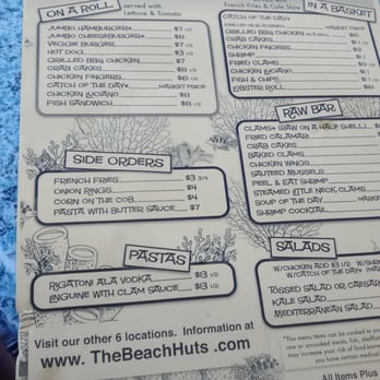 Meschutt Beach Hut - Menu - American Near Me - Hampton Bays, New York Meschutt Beach Hut - Menu - American Near Me - Hampton Bays, New York