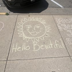 Balance Bath & Body - Sidewalk signs.