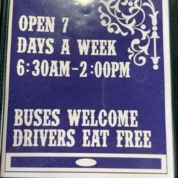 Corner Booth - Back menu