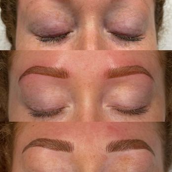 Liv In Brows - Before, after first treatment & after 6 week touch up - Permanent Makeup Near Me - San Pedro, California Liv In Brows - Before, after first treatment & after 6 week touch up - Permanent Makeup Near Me - San Pedro, California