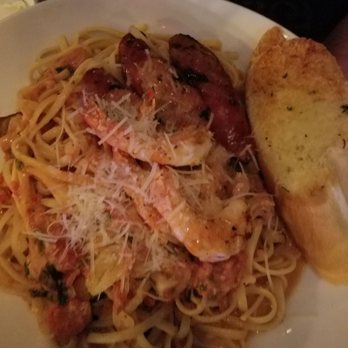 Pappadeaux Seafood Kitchen - Husband said it was best pasta he ever had! - Seafood Near Me - Houston, Texas