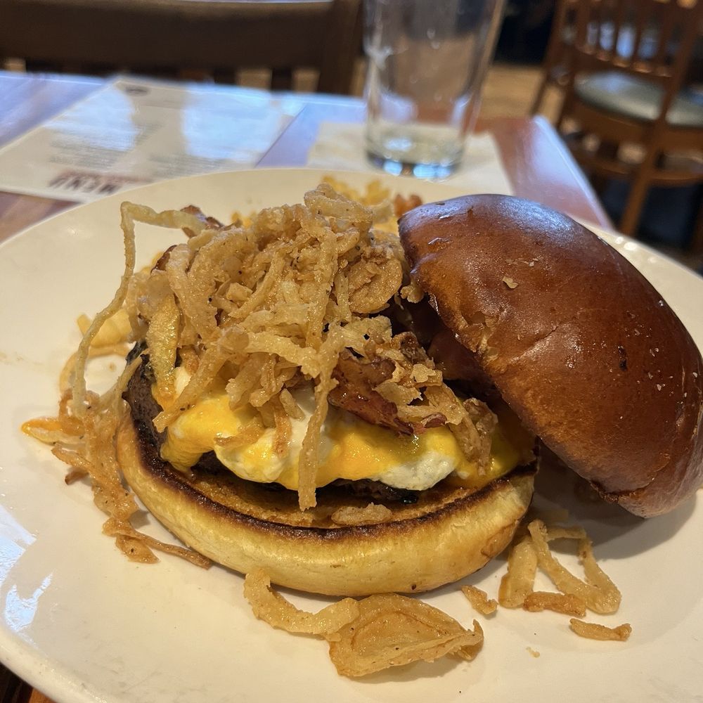 Granite City Food & Brewery - Bleu Peppercorn Burger - American Near Me - Eagan, Minnesota Granite City Food & Brewery - Bleu Peppercorn Burger - American Near Me - Eagan, Minnesota